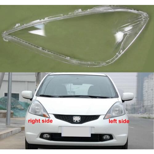 Transparent Lampshade Headlamp Cover Glass Lamp Shade Front Headlight Shell For Honda Fit Hatchback 2008 2009 2010