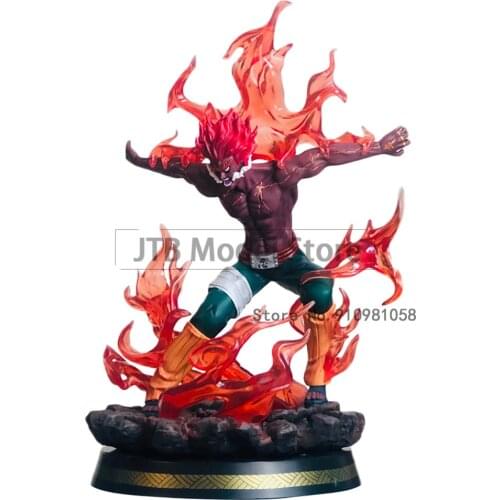 Naruto Shippuden Anime Model Hachimonn Tonnkou Might Guy GKAction Figure 31cm Pvc Statue Collectible Toy Quality Assurance Gift