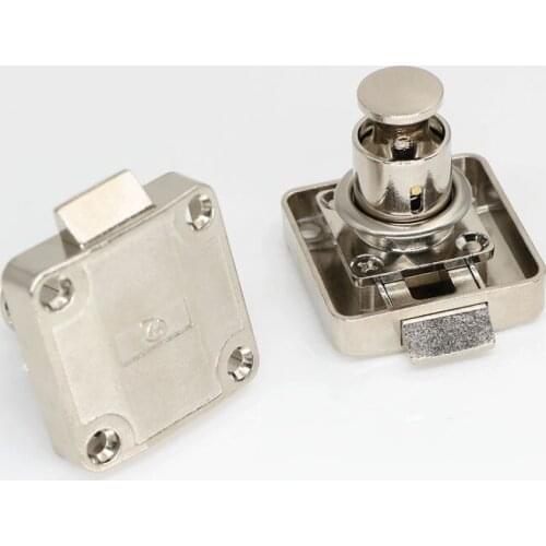 Brand New 10PCS Camper Car Push Lock RV Caravan Boat Motor Home Cabinet Drawer Latch Button Locks For Furniture Hardware