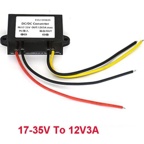 24V To 12V3A 5A 8A 10A DC-DC Power Converter Rainwater Monitoring Power Supply