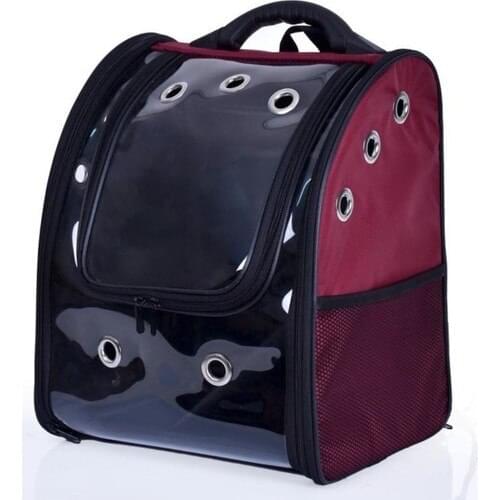 Çantaland Transparent Cat-Dog Carrier Bag Is Free Of Carcinogens Backpack Bag