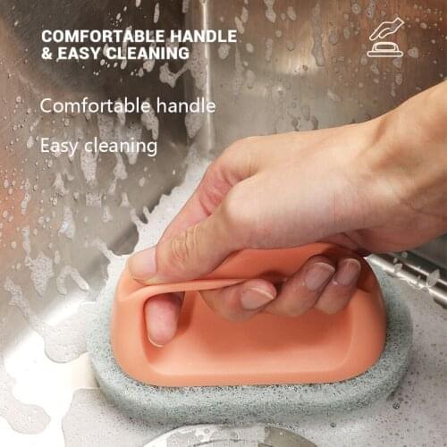 Household With Handle Labor-saving Cleaning Brush Living Room Kitchen Bathroom Can Use A Variety Of Colors To Choose From