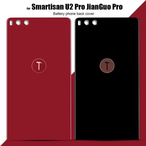 Smartisan U2 Pro JianGuo Pro Original glass Cover Case for Smartisan OD105 OD103 Back Battery Cover Housing Replacement Parts