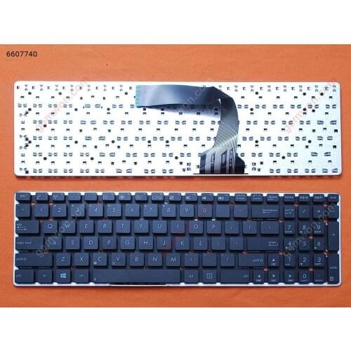 Notebook computer replacement keyboard for ASUS K55XI BLACK WIN8(Without FRAME Without Foil,OEM)