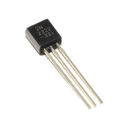 200 PCS NPN Transistor TO-92 2N2222A 2N2222