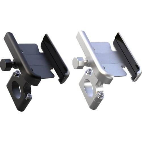 Bicycle Phone Holder Aluminum Alloy Motorcycle Phone Bracket MTB Handlebar Clip Stand For Cycling Bike Accessories Universal