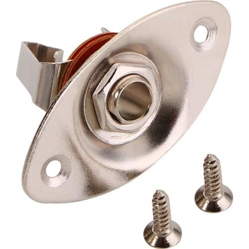 Metal Guitar Replacement For Electric Guitar Parts Stringed Instruments Output In Stereo Jack Output Socket Audio Output