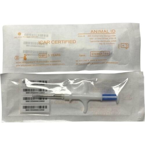 Implantable Bioelectronic Pet Animal Microchip ISO Standard High Performance FDX-B Chip