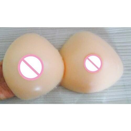 1400g/pair E Cup 100% Silicone Breasts Forms tits Boobs Cross Dresser Silicone Breast Prosthesis Mastectomy forma silicone CD