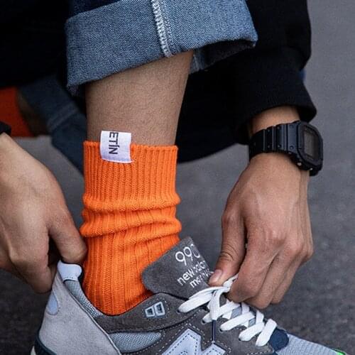 CHAOZHU Mens Red Socks China