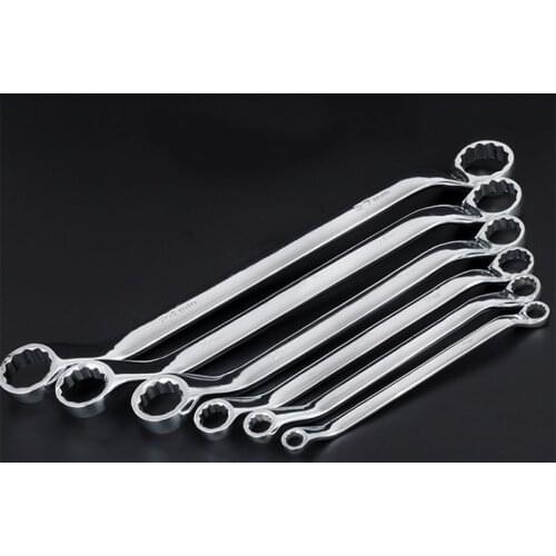 Box end Wrench Dual Head Double End Ring Spanner Deep Offset Ring 6- 32mm Hand Tool repair tool set