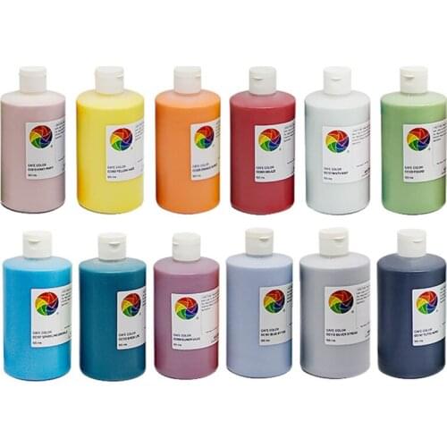 500ML/bottle Underglaze Color Concentrated Monochromatic Glaze Lead-free Medium Temperature Ceramic Pigment Pottery Coloring