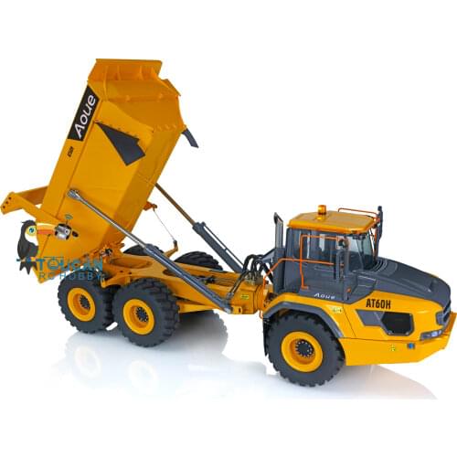 LESU RC 1/16 Metal Hydraulic Articulated Truck AT60H 6*6 Pump ESC Valve Cylinder TH16973