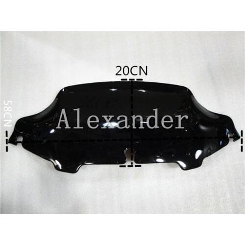 For Harley Electra Glide Ultra Classic SE FLHTC FLHTCU FLHTK EFI FLHTCI FLHT FLHTI FLHTPI black Windshield Windscreen 1996-2013