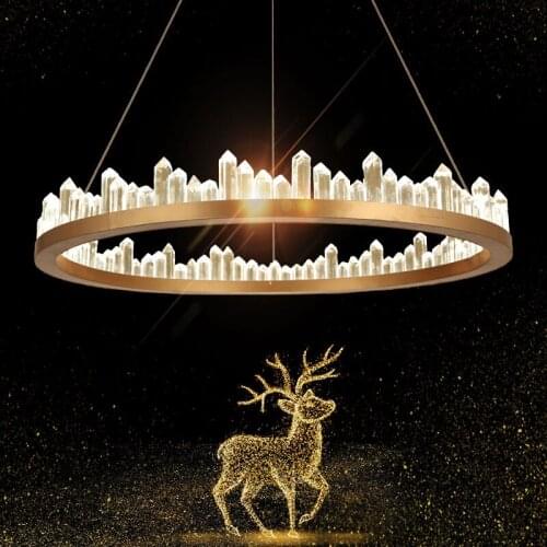LOMYE Crystal Pendant Lights