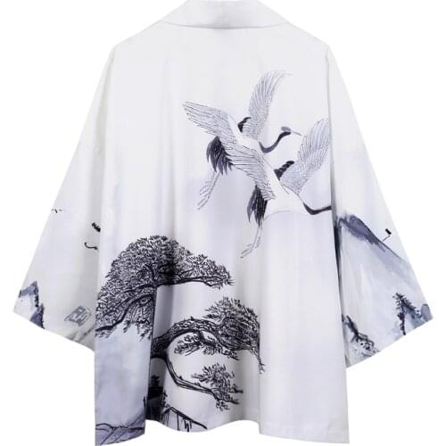 Male Yukata Haori 2019 Japanese Fashion Kimonos Summer Kimono Cardigan Men Samurai Kimono Japones Japanese Shirt Man FF2434