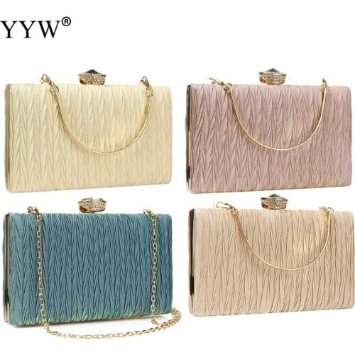 2020 New Diamond Evening Bags Luxury Wedding Clutch Bags For Girls Party Dinner Bags With Chain Women Evening Bags