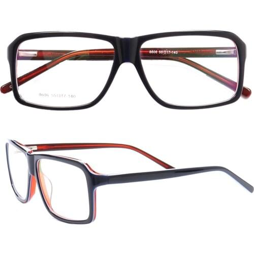 Women Oversize Square Eyeglass Frame Men Optical Glasses Frame Full Rim Retro Classic Prescription Eyewear Fashion Spectacles
