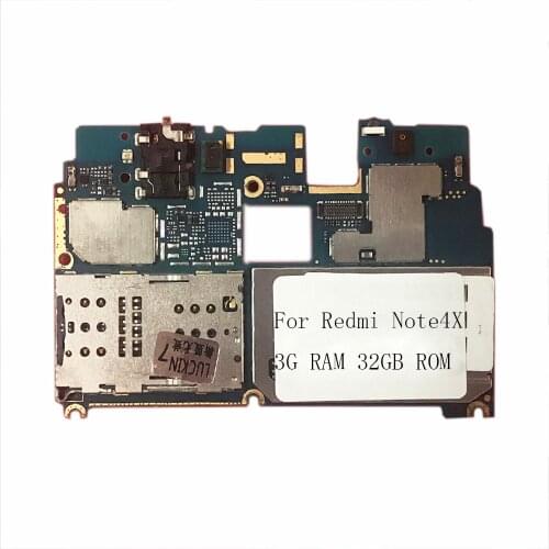 OUDINI UNLOCKED3G RAM 32GB ROM work for Redmi Note4X motherboard 3+32 International Edition