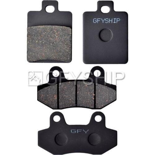 For ITALJET Formula 125 4T / Single Cyl 2014 2015 Formula 125 Motorcycle Front Rear Brake Pads Brake Disks