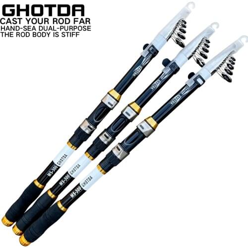 Fishing Rod 2.1M -3.6M Carp Fishing Rod Feeder Hard Carbon Fiber Telescopic Fishing Rod Fishing Pole