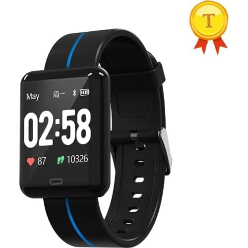 New smart band IP67 waterproof heart rate blood pressure monitoring Chronograph smart bracelet wristband pk xaomi mi band 3