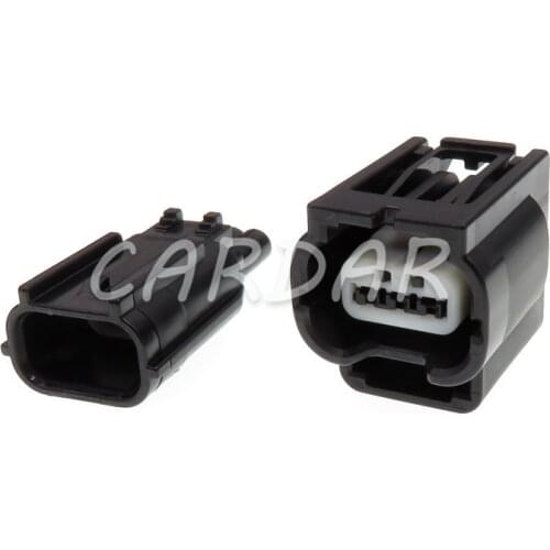 1 Set 3 Pin 7283-2147-30 Automotive Waterproof Reversing Light Harness Connector Radar Sensor Sockets For Honda Infiniti