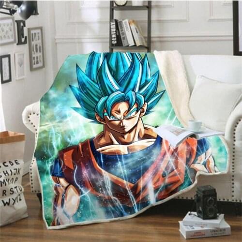 Anime pattern 3D Demon Fleece Blanket full printed Wearable Blanket Adults/kids Fleece Blanket drop shippng style-2