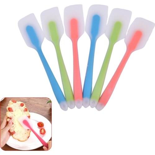 Non-stick Scoop Cream Scraper Spatula Cake Silicone Spatula Baking Pastry Kitchen Spatula Cream Mixer Ice Cream Baking Tools
