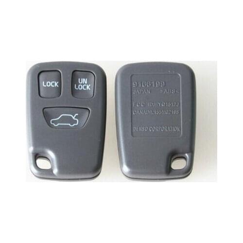 3 Buttons Remote Fob Car Key Shell Case For Volvo S70 V70 C70 S40 V40 XC90 XC70 Smart Remote Key Fob Key Cover