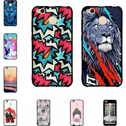 Case For Xiaomi Redmi 4X Case Cover Silicon Ultra Thin Cartoon Cute Funda Coque Capa Back Cover for Xiaomi Redmi 4X Phone Case