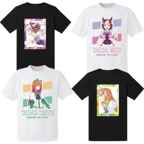 UMA Musume pretty Derby Cosplay T-shirt, summer T-shirt, special cartoon week, Suzuka, Donghai, fashion animation