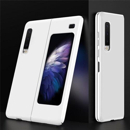 Fashion Foldable Phone Case Ultra-slim 360 Degree Full Cover Protection Case for Samsung Galaxy Fold Phone Accessories