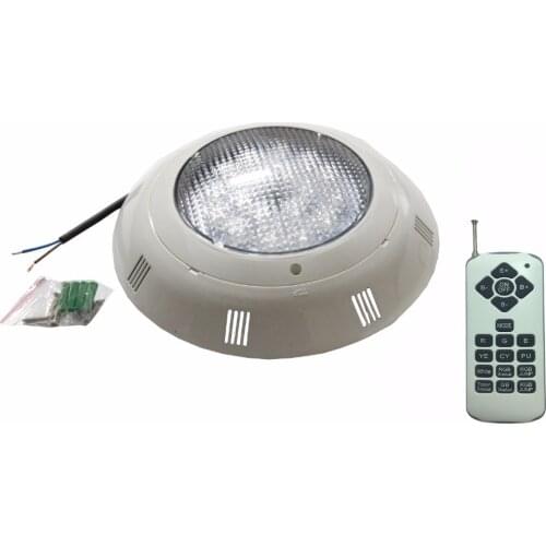 Wall Mount RGBW Pool LED 24W 36W Underwater Light IP 68 Water proof Fountain Lighting AC12V with 18 keys Remote 48W 60W 72W