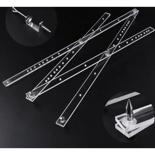 50cm Scale Excellent Folding Ruler Artist Pantograph Copy Rluers Draw Enlarger Reducer Tool for Office School Drawing