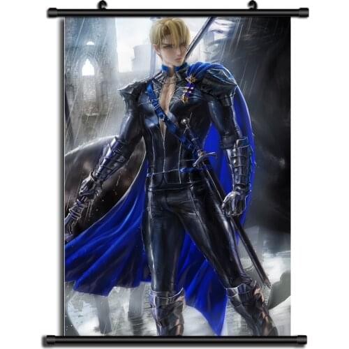 Fire Emblem ThreeHouses Dimitri Alexandre Bladud Anime Wall Scroll Poster Home Decor Cosplay Uncensored