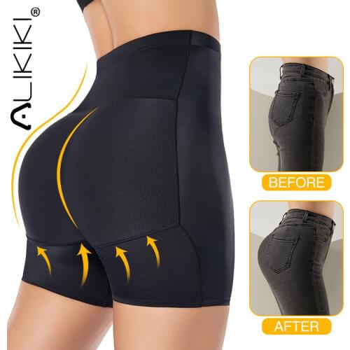 Women Body Shaper Corrector Underwear Padded Butt Lifter Control Panty Butt Hip Enhancer Fake Ass Hip Shapwear Briefs Push Up