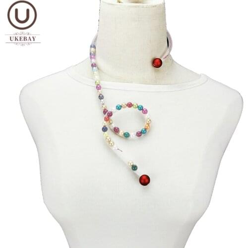 Женские ожерелья из жемчуга UKEBAY China At AliExpress