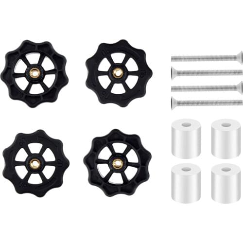 4PCS High Temperature Silicone Solid Spacer Hot Bed Leveling Column For CR-10 CR10S Ender-3 PRO Prusa I3 3D Printer Parts