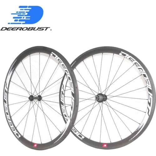 1035g FLT 700c Carbon Road Bike Wheels EZO Bearings 25mm Wider Tubular Wheelset Anti-Bite Cassette body 6 Pawls 20 24 Holes