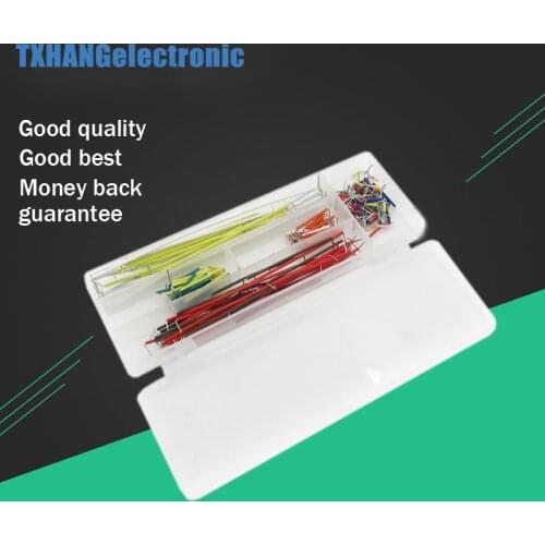 140 Pcs U Shape Shield Solderless Breadboard Jumper Cable Wires Kit for Arduino