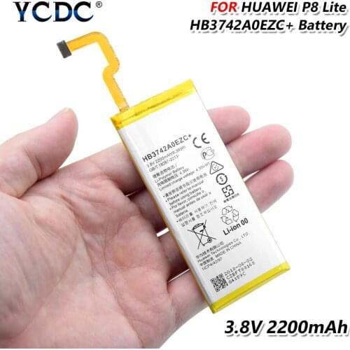 2019 YCDC 100% New Original HB3742A0EZC+ Replacement Battery For Huawei P8 Lite Enjoy 5S TAG-L21 L22 L23