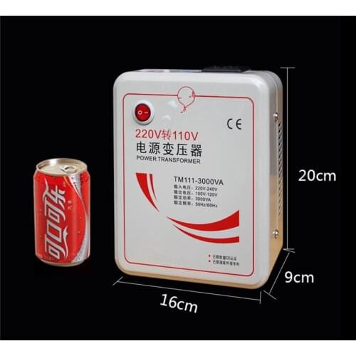 220v-240V To 110v-120V 3000w 3KVA Step Down Voltage Converter Transformer 220v-240V To 110v-120V