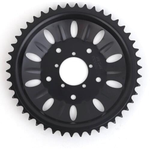 Bafang/8FUN 48V 1000W BBSHD Mid Drive Motor Chain Wheel 46T Steel Black Chain Wheel Electric Bicycle Conversion Parts