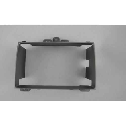 Double Din Facia for Hyundai i-20 2009-2012 (Silver Color) Radio DVD Stereo CD Panel Dash Kit Trim Fascia Face Plate Frame