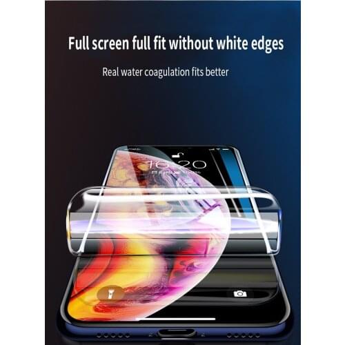 2pcs Hydrogel Film For iPhone 5 5S SE 7 8 Plus 6 6s Plus Screen Protector iPhone X XS XR XS Max 11 Pro Max Soft Protective