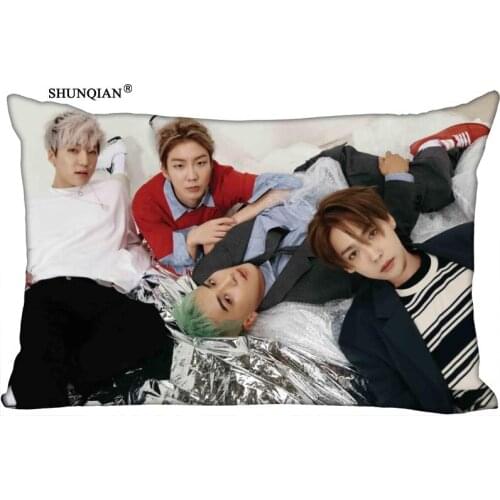 Korean Pop Winner Rectangle Pillowcase Zipper Wedding Custom Pillow Case 40X60cm,50X75cm(two sides)Pillow Cover