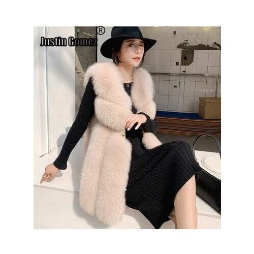 Warm Elegant Female Modern Comfortable Winter Jacket Ladies Highest Quality Streetwear Outwear Real Fox Fur Women Winter Coat