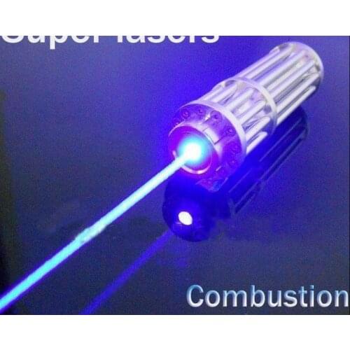 HOT! AAA High Power 100W 100000mw Blue Laser Pointer 450nm Lazer Flashlight Burning Match/Burn light cigars/candle/black Hunting