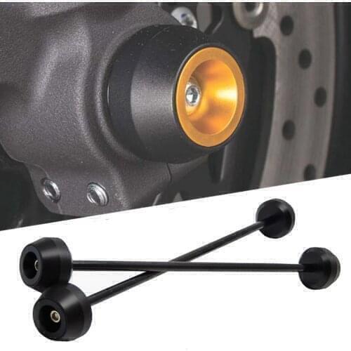 MTKRACING For YZF R3 R25 YZF-R3 YZF-R25 YZFR3 YZFR25 Front and Rear Axle sliders Fork wheel protection Crash pad kit